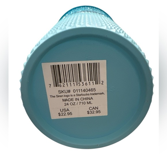 Starbucks 2023 Winter Exclusive Release Studded Blue Ombré Tumbler - Picture 4 of 4
